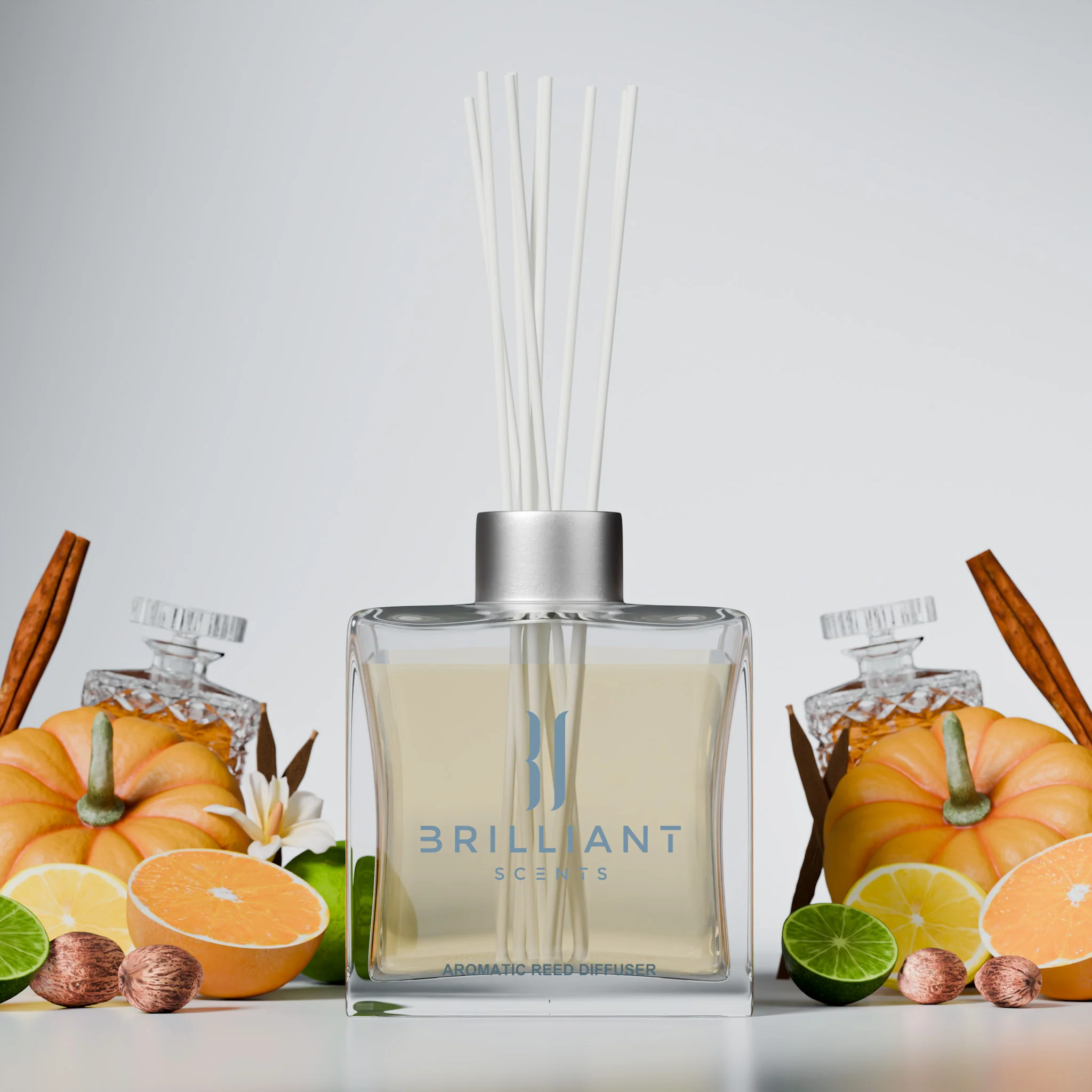 Bourbon Pumpkin Spice Reed Diffuser - Image 2