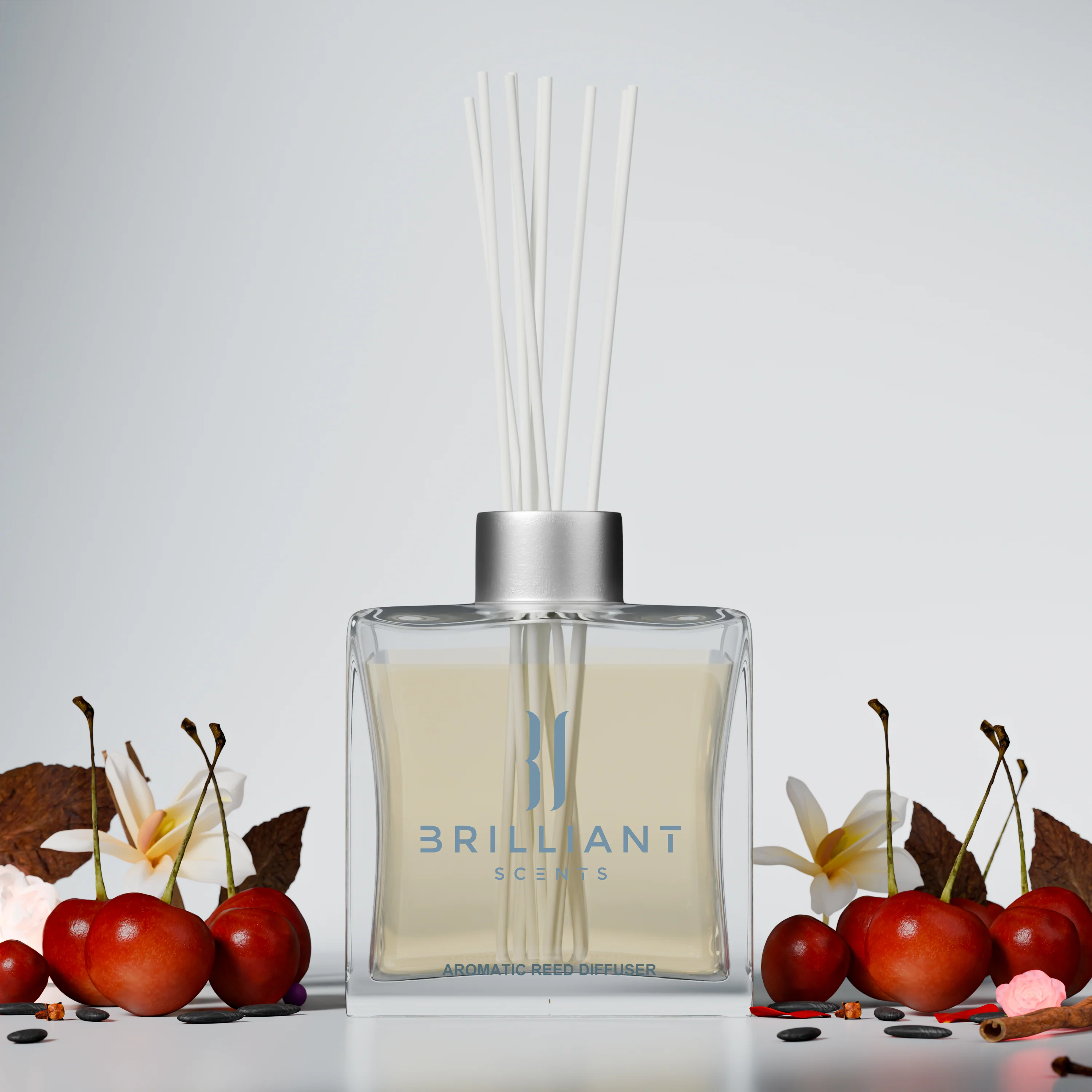 Cherry Mistletoe Reed Diffuser - Image 2