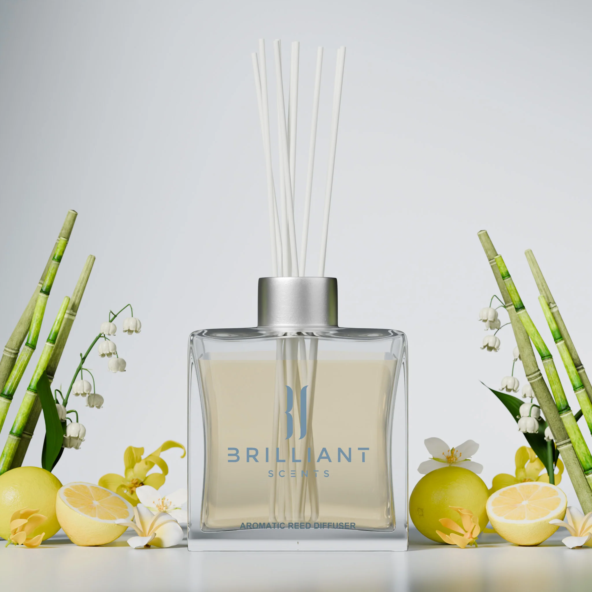 Green Bamboo Reed Diffuser - Image 2